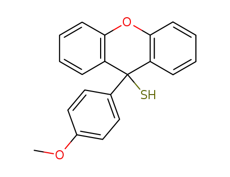 9H-Xanthene-9-thiol, 9-(4-methoxyphenyl)-