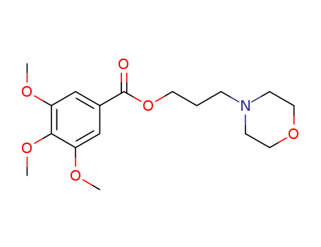 3-morpholin-4-ylpropyl 3,4,5-trimethoxybenzoate