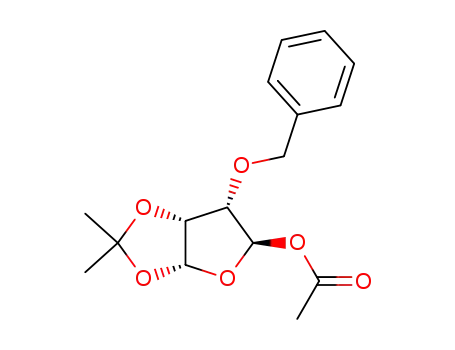 <3aR(3aα,5β,6α,6aα)>-tetrahydro-2,2-dimethyl-5-acetoxy-6-(phenylmethoxy)furo<2,3-d>-1,3-dioxole