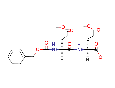 Molecular Structure of 27169-29-5 (L-Glutamic acid, N-[N-[(phenylmethoxy)carbonyl]-L-a-glutamyl]-,
trimethyl ester)