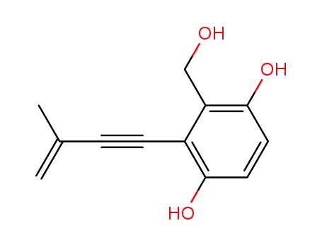 Molecular Structure of 63160-44-1 (Frustulosinol)