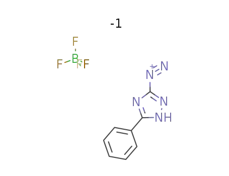 Molecular Structure of 28151-85-1 (5-phenyl-1,2,4-triazole-3-diazonium tetrafluoroborate)