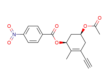 (3S,5S)-5-acetoxy-1-ethynyl-2-methyl-3-[(4-nitrophenyl)carbonyloxy]cyclohex-1-ene