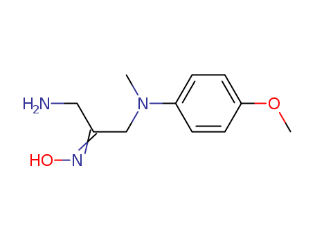 (NZ)-N-[1-amino-3-[(4-methoxyphenyl)-methyl-amino]propan-2-ylidene]hydroxylamine cas  82740-35-0