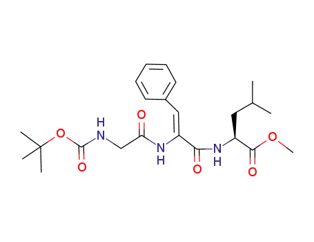 <sup>t</sup>BOC-Gly-ΔPhe-(S)-Leu-OMe