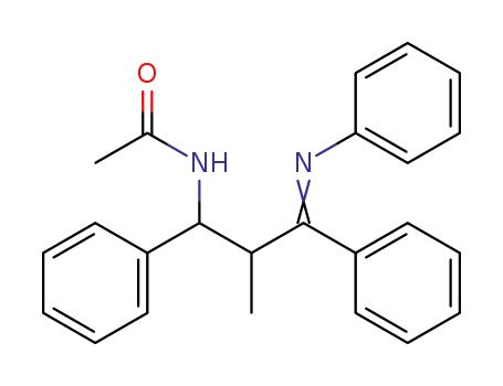 1-Acetamido-2-methyl-1,3-diphenyl-3-(phenylimino)-propane