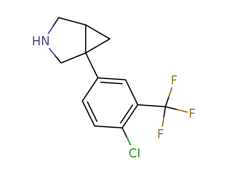 1-[4-Chloro-3-(trifluoromethyl)phenyl]-3-azabicyclo[3.1.0]hexane