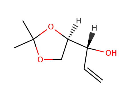 D-threo-Pent-1-enitol,1,2-dideoxy-4,5-O-(1-methylethylidene)-