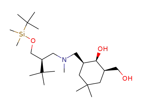 (1R,2S,6R)-2-({[(R)-2-(tert-Butyl-dimethyl-silanyloxymethyl)-3,3-dimethyl-butyl]-methyl-amino}-methyl)-6-hydroxymethyl-4,4-dimethyl-cyclohexanol