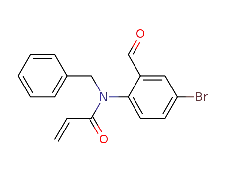 N-benzyl-N-(4-bromo-2-formylphenyl)acrylamide