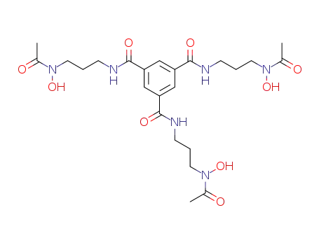 1,3,5-Benzenetricarboxamide,
N,N',N''-tris[3-(acetylhydroxyamino)propyl]-