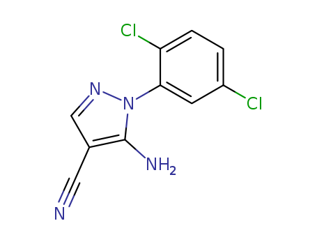 1H-Pyrazole-4-carbonitrile,5-amino-1-(2,5-dichlorophenyl)-