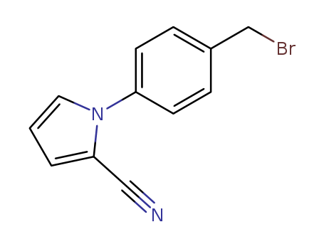 1H-Pyrrole-2-carbonitrile, 1-[4-(bromomethyl)phenyl]-
