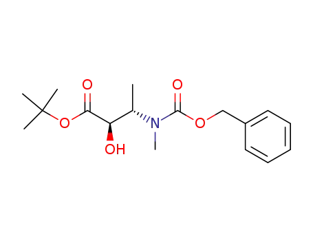 tert-butyl (2R,3S)-3-(((benzyloxy)carbonyl)(methyl)amino)-2-hydroxybutanoate
