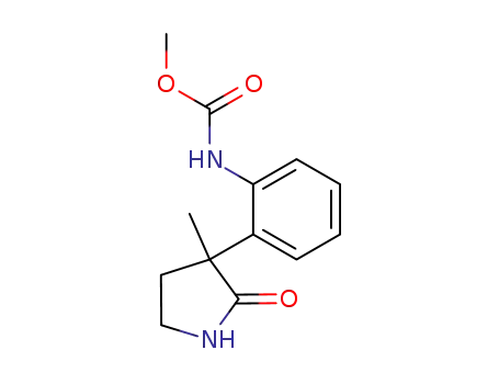 3-(2'-methoxycarbonylamino)phenyl-3-methyl-2-pyrrolidone