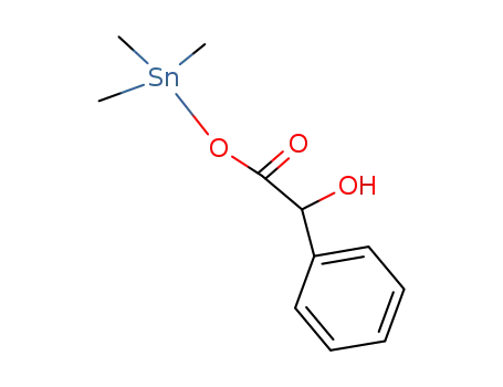 Molecular Structure of 150296-64-3 (trimethyltin α-phenyl-α-oxoacetate)