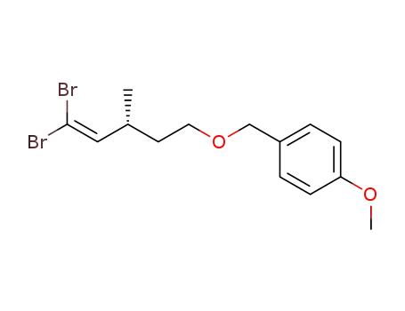 (3R)-1,1-dibromo-4-(4-methoxybenzyloxy)-3-methylpent-1-ene