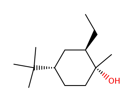 4β-tert-butyl-1α-methyl-2α-ethyl-cyclohexanol