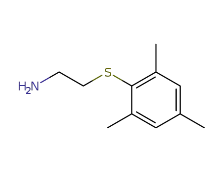 Molecular Structure of 103423-06-9 (2-[(2,4,6-Trimethylphenyl)thio]ethanamine)