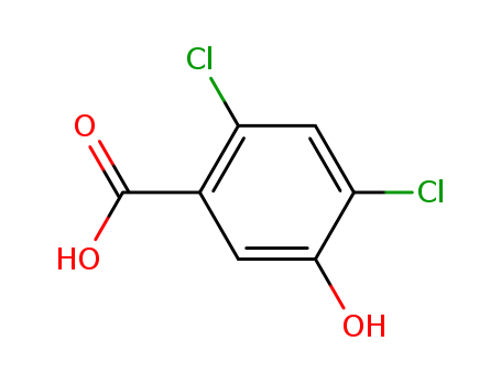 Benzoic acid, 2,4-dichloro-5-hydroxy-