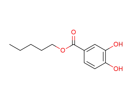 Benzoic acid, 3,4-dihydroxy-, pentyl ester