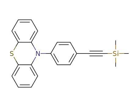 10-{4-[(trimethylsilyl)ethynyl]phenyl}-10H-phenothiazine