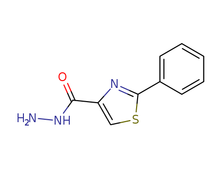 4-Thiazolecarboxylicacid, 2-phenyl-, hydrazide