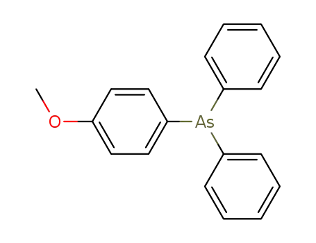 Arsine, (4-methoxyphenyl)diphenyl-