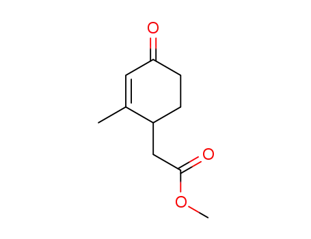 2-Cyclohexene-1-acetic acid, 2-methyl-4-oxo-, methyl ester