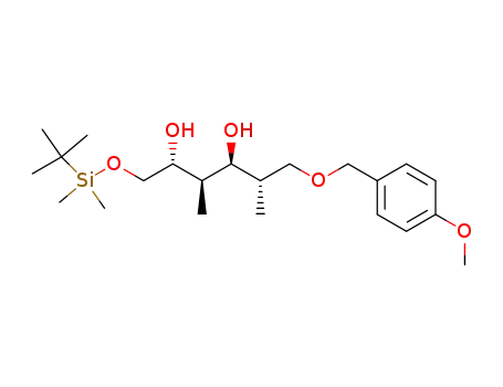 (2R,3R,4S,5S)-1-(tert-butyldimethylsilyloxy)-6-(4-methoxybenzyloxy)-3,5-dimethyl-hexane-2,4-diol