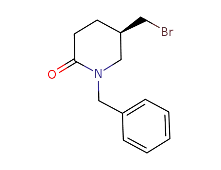 (5R)-(+)-1-benzyl-5-(bromomethyl)piperidin-2-one