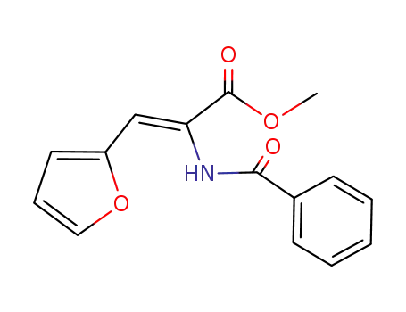 2-Propenoic acid, 2-(benzoylamino)-3-(2-furanyl)-, methyl ester, (2Z)-