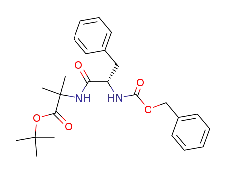 Alanine, N-[(phenylmethoxy)carbonyl]-L-phenylalanyl-2-methyl-,
1,1-dimethylethyl ester
