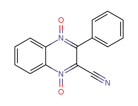 2-Quinoxalinecarbonitrile, 3-phenyl-, 1,4-dioxide