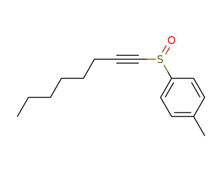 Benzene, 1-methyl-4-(1-octynylsulfinyl)-