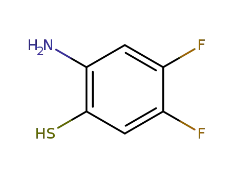 벤젠 티올, 2- 아미노 -4,5- 디 플루오로-(9CI)