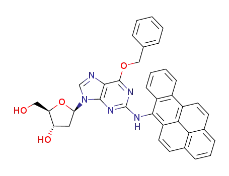 N<sup>2</sup>-(6-benzo[a]pyrenyl)-O<sup>6</sup>-benzyl-2'-deoxyguanosine