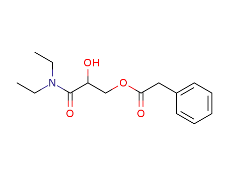 phenylacetic acid 3-(diethylamino)-2-hydroxy-3-oxopropyl ester