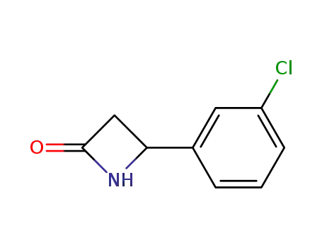 4-(3-CHLOROPHENYL)-2-AZETIDINONE