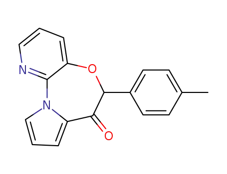 (+/-)-6-p-tolylpyrido[3,2-b]pyrrolo[1,2-d][1,4]oxazepin-7(6H)-one