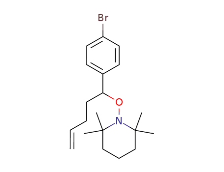 1-[1-(4-bromo-phenyl)-pent-4-enyloxy]-2,2,6,6-tetramethyl-piperidine