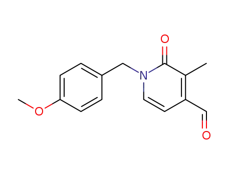 4-Pyridinecarboxaldehyde,
1,2-dihydro-1-[(4-methoxyphenyl)methyl]-3-methyl-2-oxo-