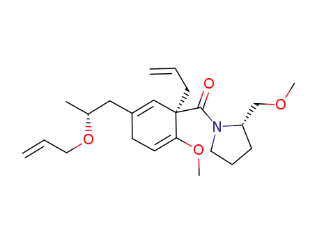 Methanone,
[(2S)-2-(methoxymethyl)-1-pyrrolidinyl][(1R)-2-methoxy-1-(2-propen-1-yl
)-5-[(2R)-2-(2-propen-1-yloxy)propyl]-2,5-cyclohexadien-1-yl]-