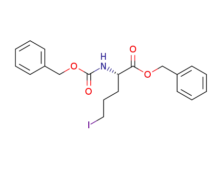 2(S)-2-(benzyloxycarbonylamino)-5-iodovaleric acid benzyl ester