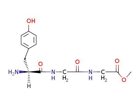 Molecular Structure of 191591-11-4 (Glycine, L-tyrosylglycyl-, methyl ester)