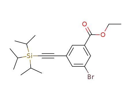 ethyl 3-bromo-5-[(triisopropylsilyl)ethynyl]benzoate