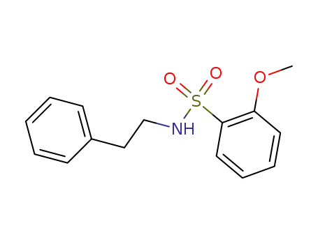 Benzenesulfonamide, 2-methoxy-N-(2-phenylethyl)-