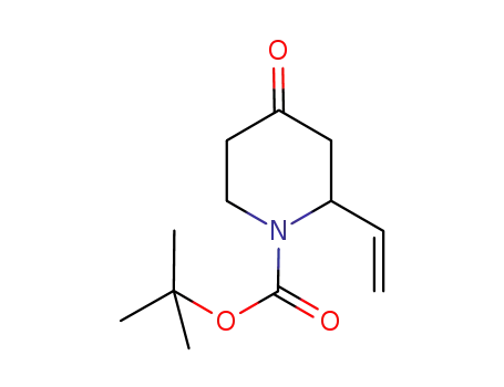 tert-butyl 4-oxo-2-vinylpiperidine-1-carboxylate
