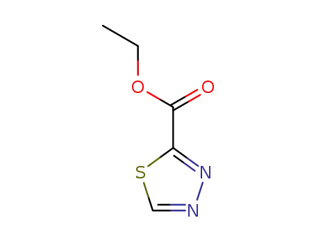 Molecular Structure of 1378819-08-9 ([1,3,4]Thiadiazole-2-carboxylic acid ethyl ester)