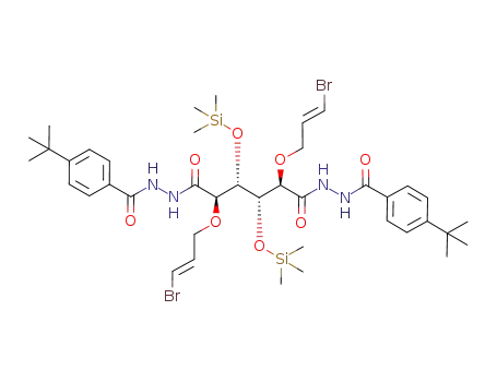 C<sub>40</sub>H<sub>60</sub>Br<sub>2</sub>N<sub>4</sub>O<sub>8</sub>Si<sub>2</sub>